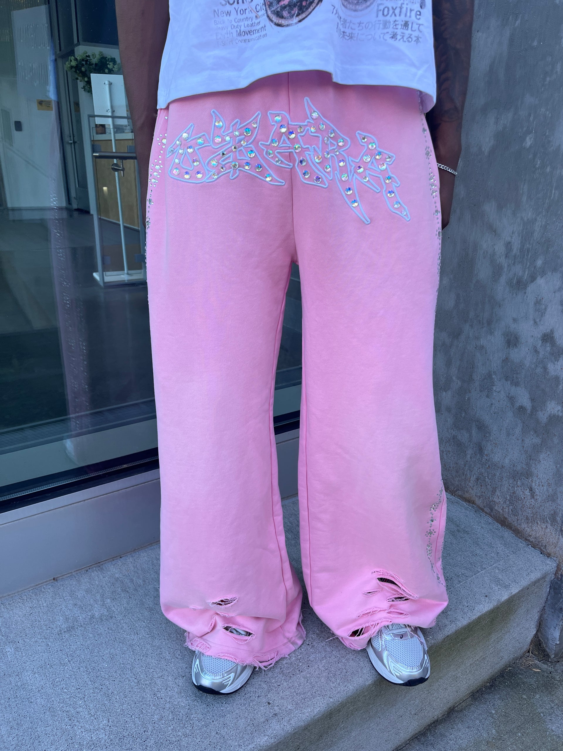 OZARA PINK SWEATPANTS