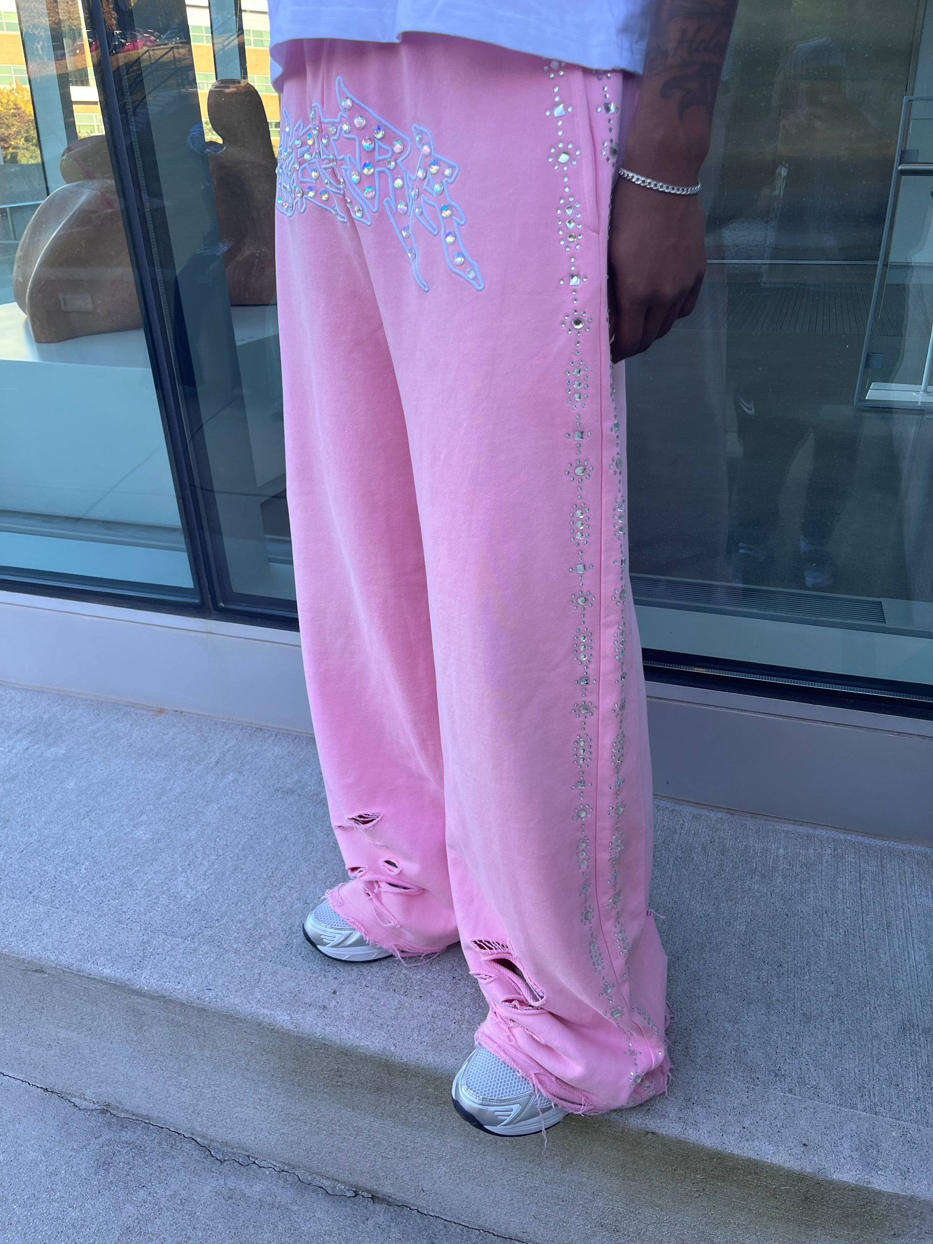 OZARA PINK SWEATPANTS