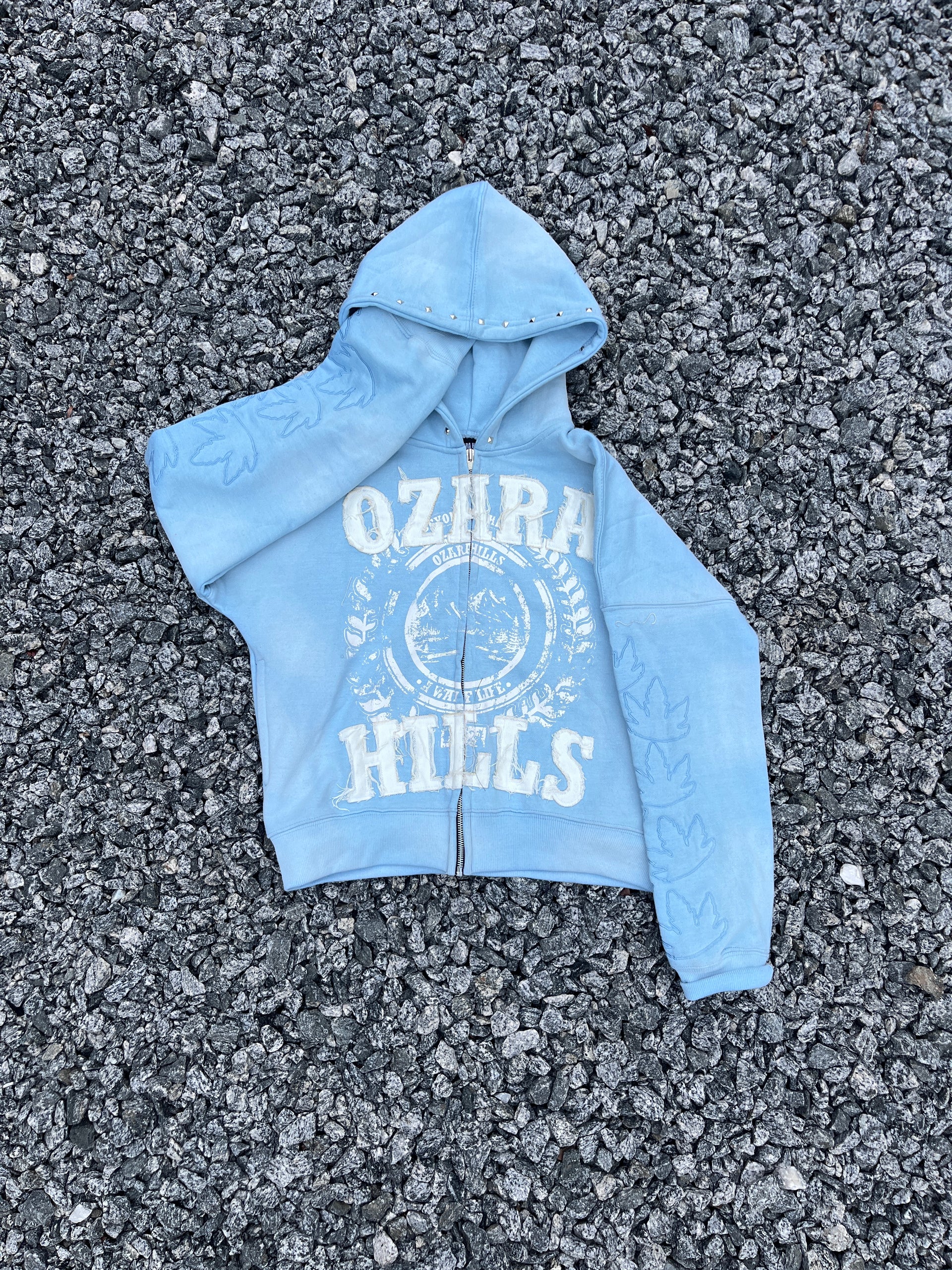 OZARA HILLS LIMITED EDITION LIGHT BLUE JACKET