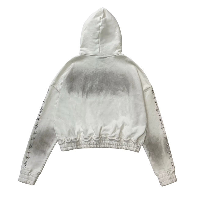 OZARA WHITE HOODIE