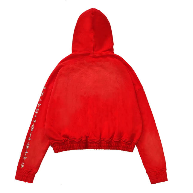 OZARA RED HOODIE
