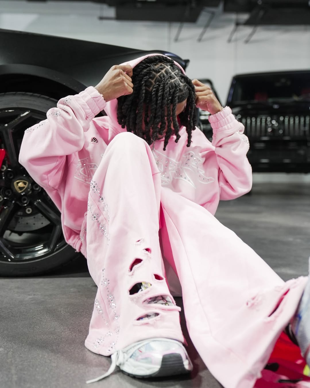 OZARA PINK SWEATPANTS